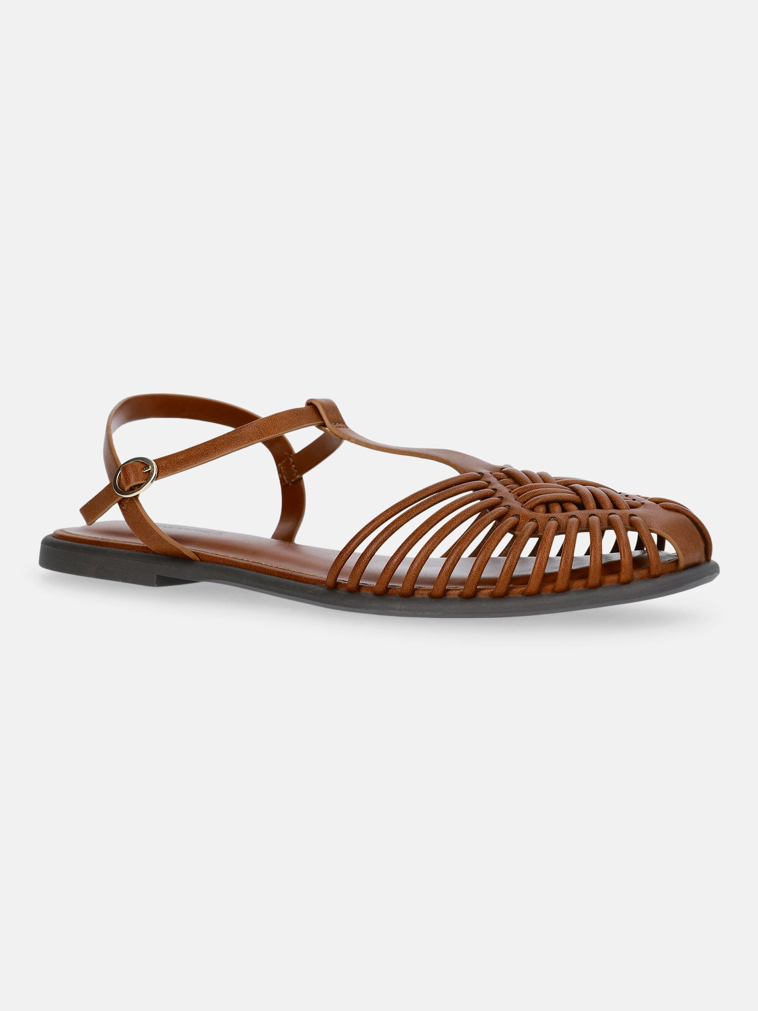 No Boundaries T-Strap Huarache Sandals, Women's