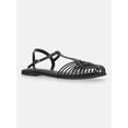 thumbnail image 1 of No Boundaries T-Strap Huarache Sandals, Women's, 1 of 6