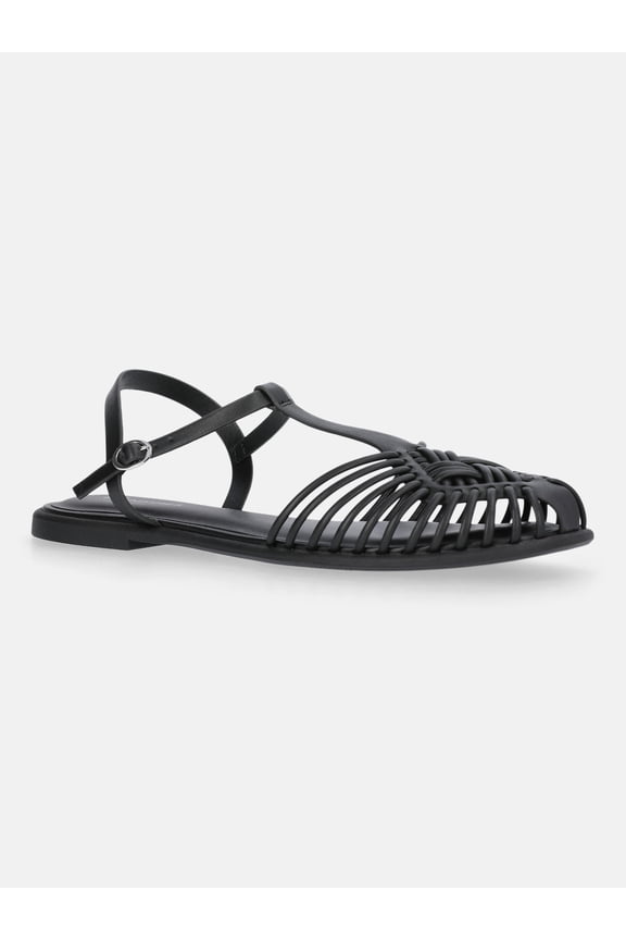 T-Strap Huarache Sandals, Women's