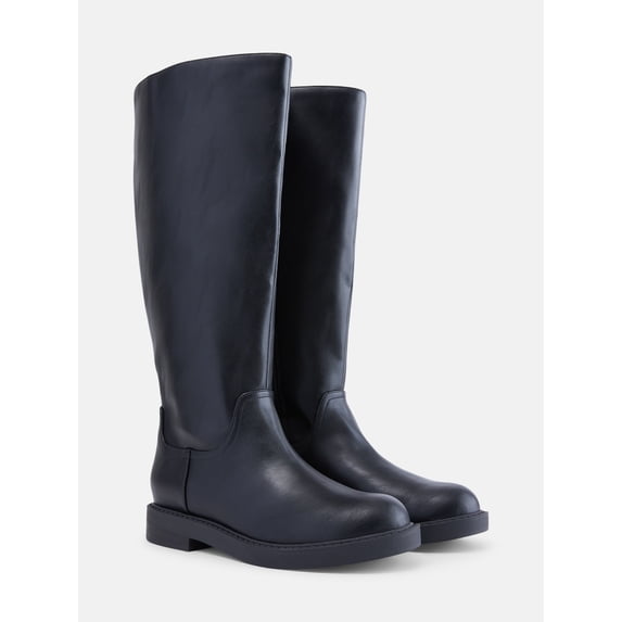 No Boundaries Women's Tall Flat Boots