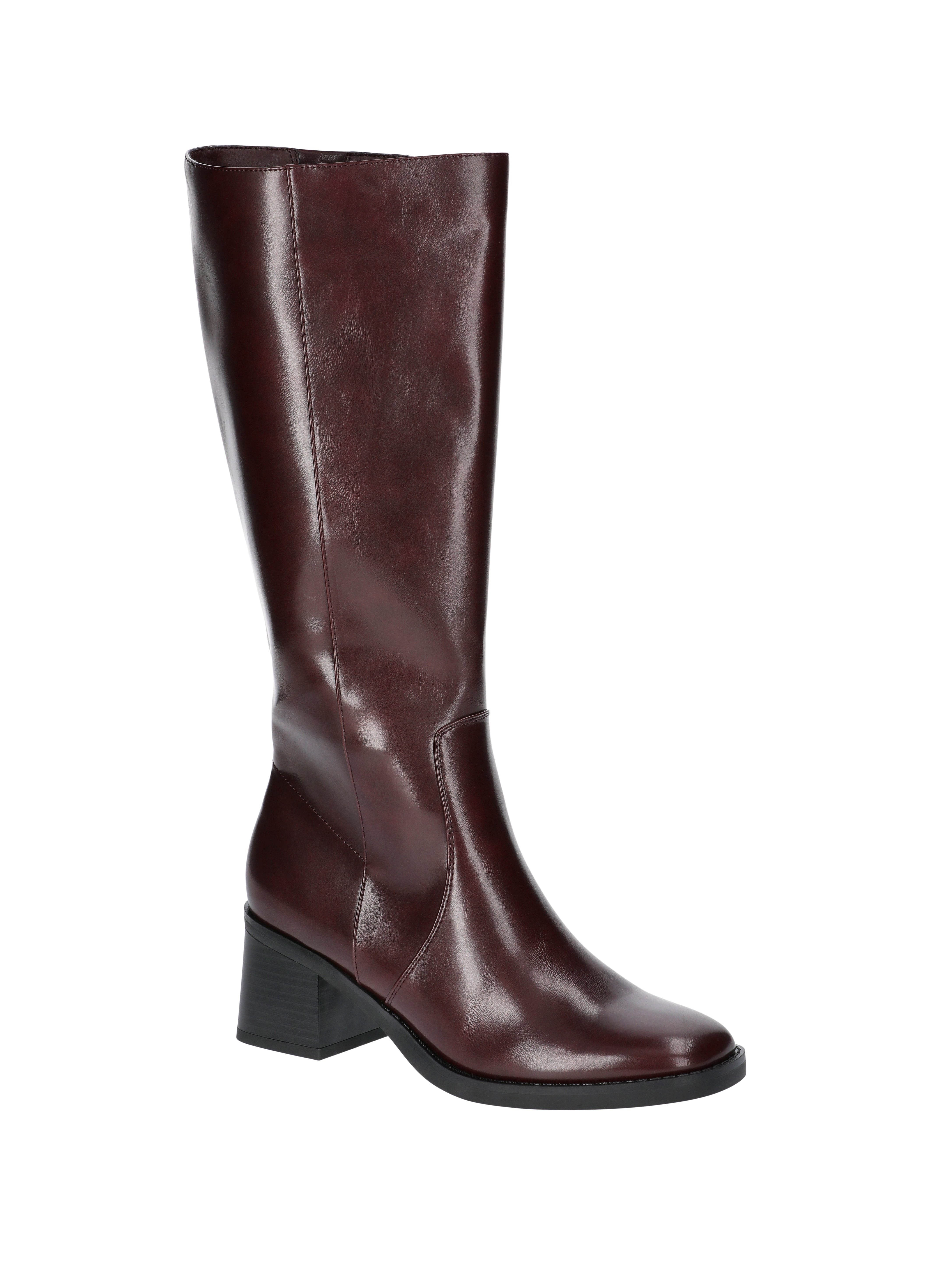 No Boundaries Women's Tall Block Heel Boots