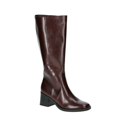 No Boundaries Women's Tall Block Heel Boots