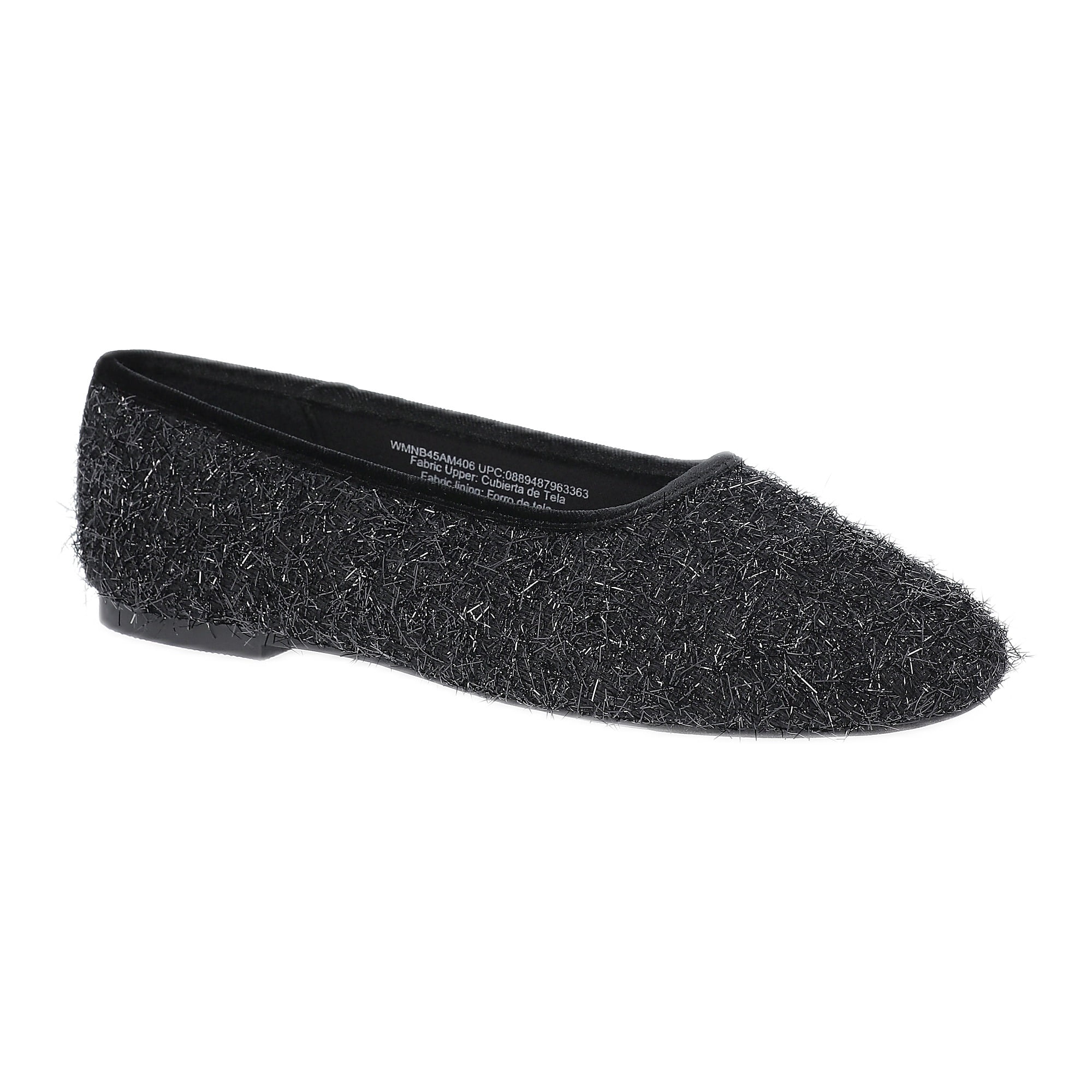 No Boundaries Women's Tinsel Ballet Flats