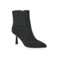 thumbnail image 1 of No Boundaries Women's Heeled Tinsel Booties, 1 of 5