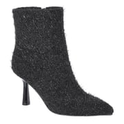 No Boundaries Women's Heeled Tinsel Booties
