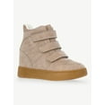 thumbnail image 1 of No Boundaries Women's Wedge Sneakers, 1 of 5