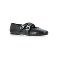 thumbnail image 1 of No Boundaries Mary Jane Ballet Flats with Cross-Band Buckle Strap, Women’s, 1 of 6