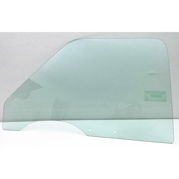 W/O Vent Style Driver Left Side Door Window Door Glass Compatible with Ford Ranger Pickup 1988-1992 Models / Bronco II 2 Door Utility 1988-1990 Models