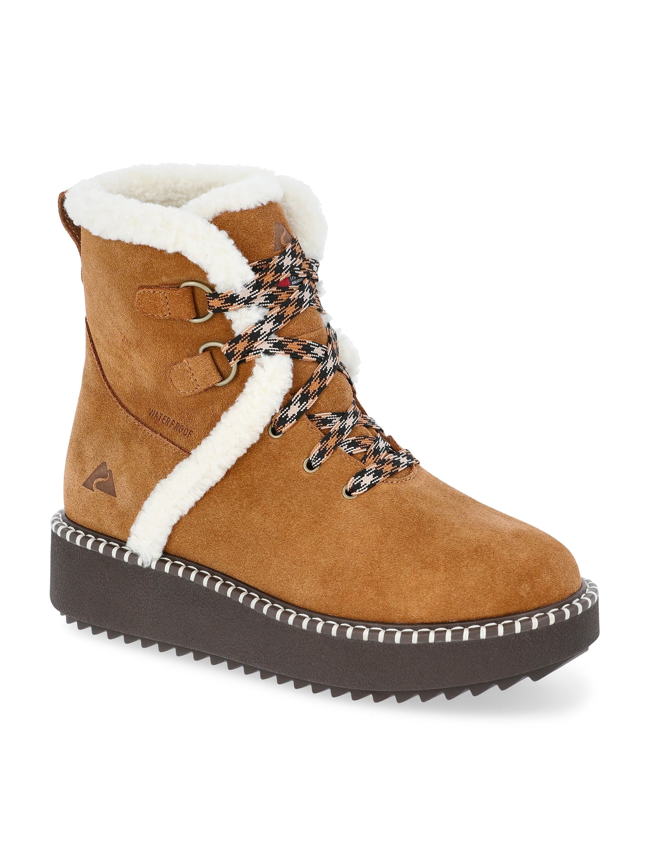 Ozark Trail Women's Water Resistant Platform Winter Boots