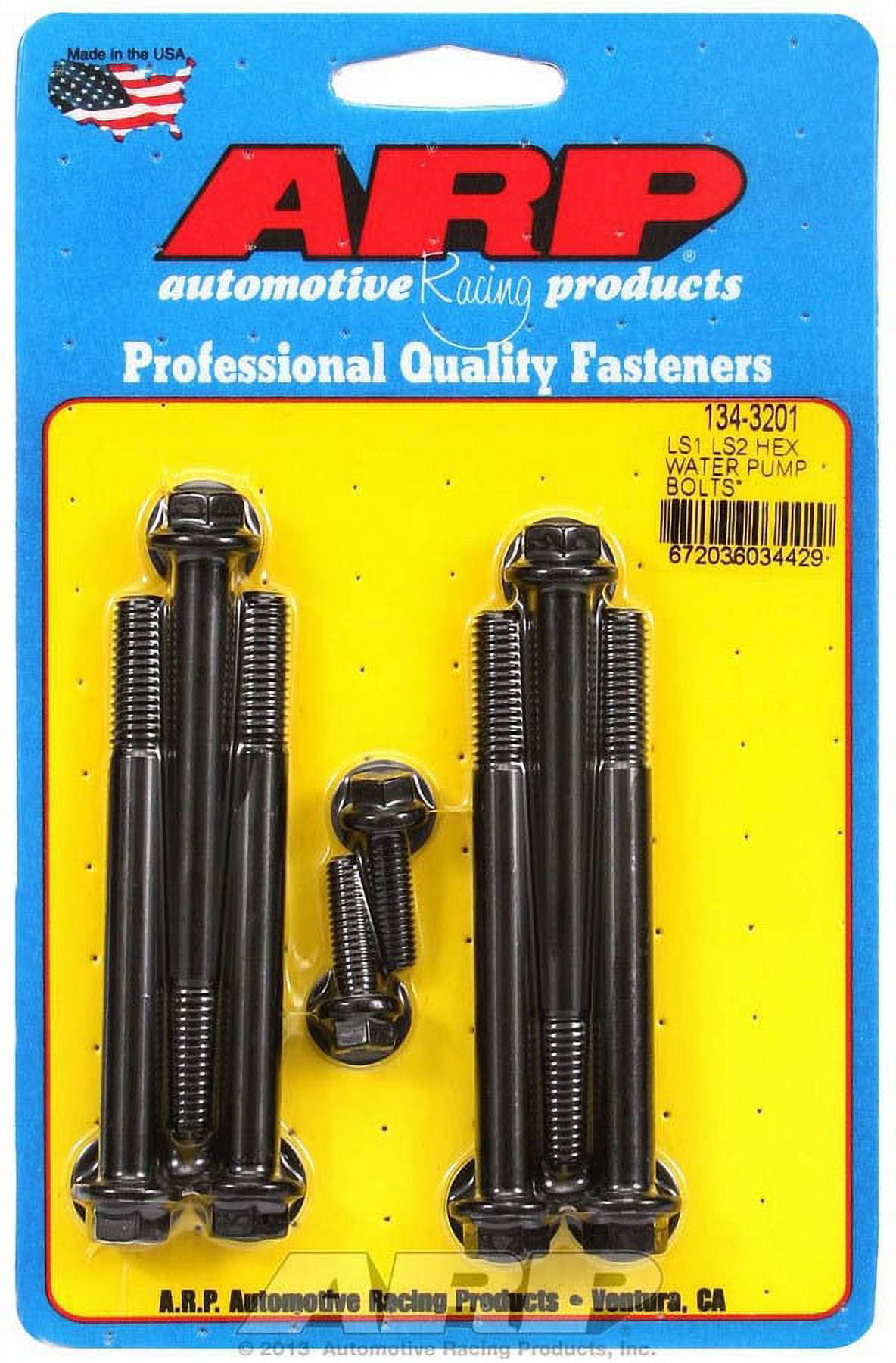 ARP W/P & Thermostat Housing Bolt Kit - 6pt LS1/LS2 ARP W/P & Thermostat Housing Bolt Kit - 6pt LS1/LS2