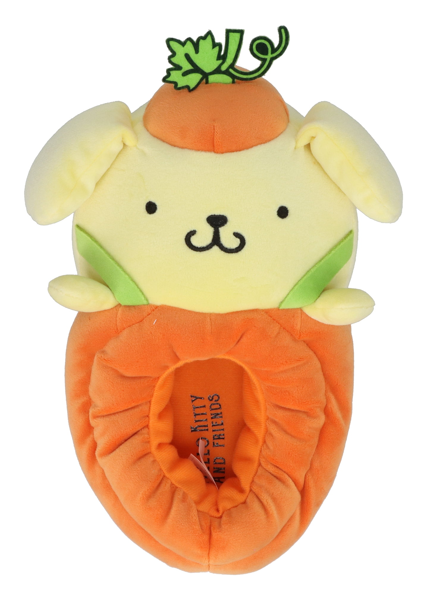 Hello Kitty and Friends® Pompompurin™️ Women's Halloween Pumpkin Plush Slippers