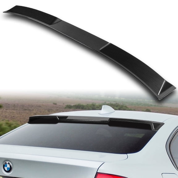 W-Power For 2012-2018 BMW 3-Series F30 F80 Carbon Look Rear Roof Visor Spoiler