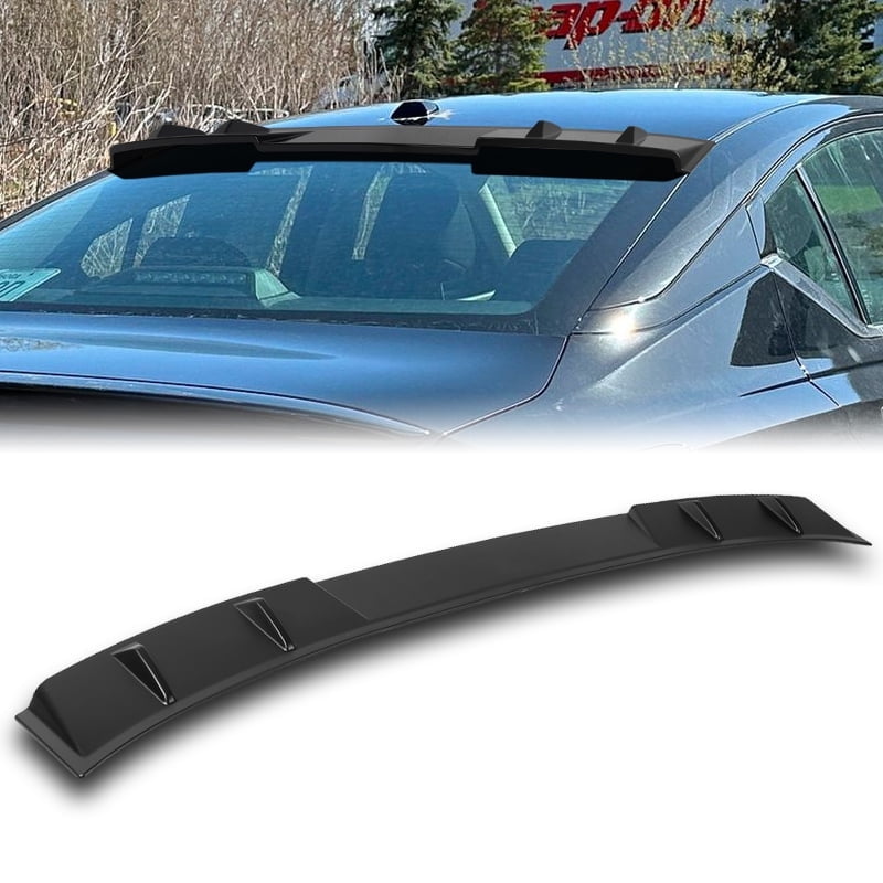 W-Power For 2019-2025 Nissan Altima Black Rear Roof Window Visor ...