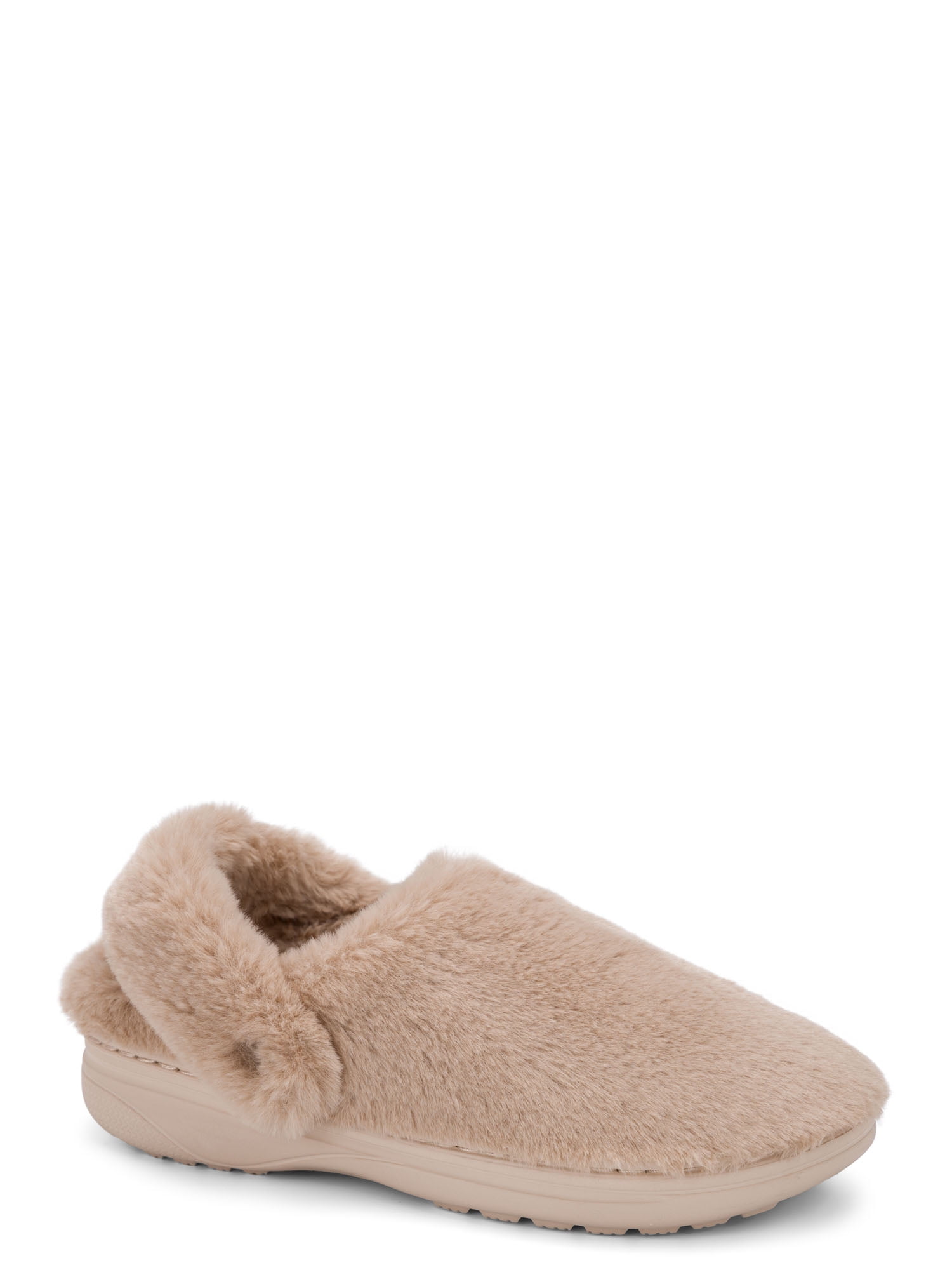 Rugged Shark Women's Faux Fur Clogs