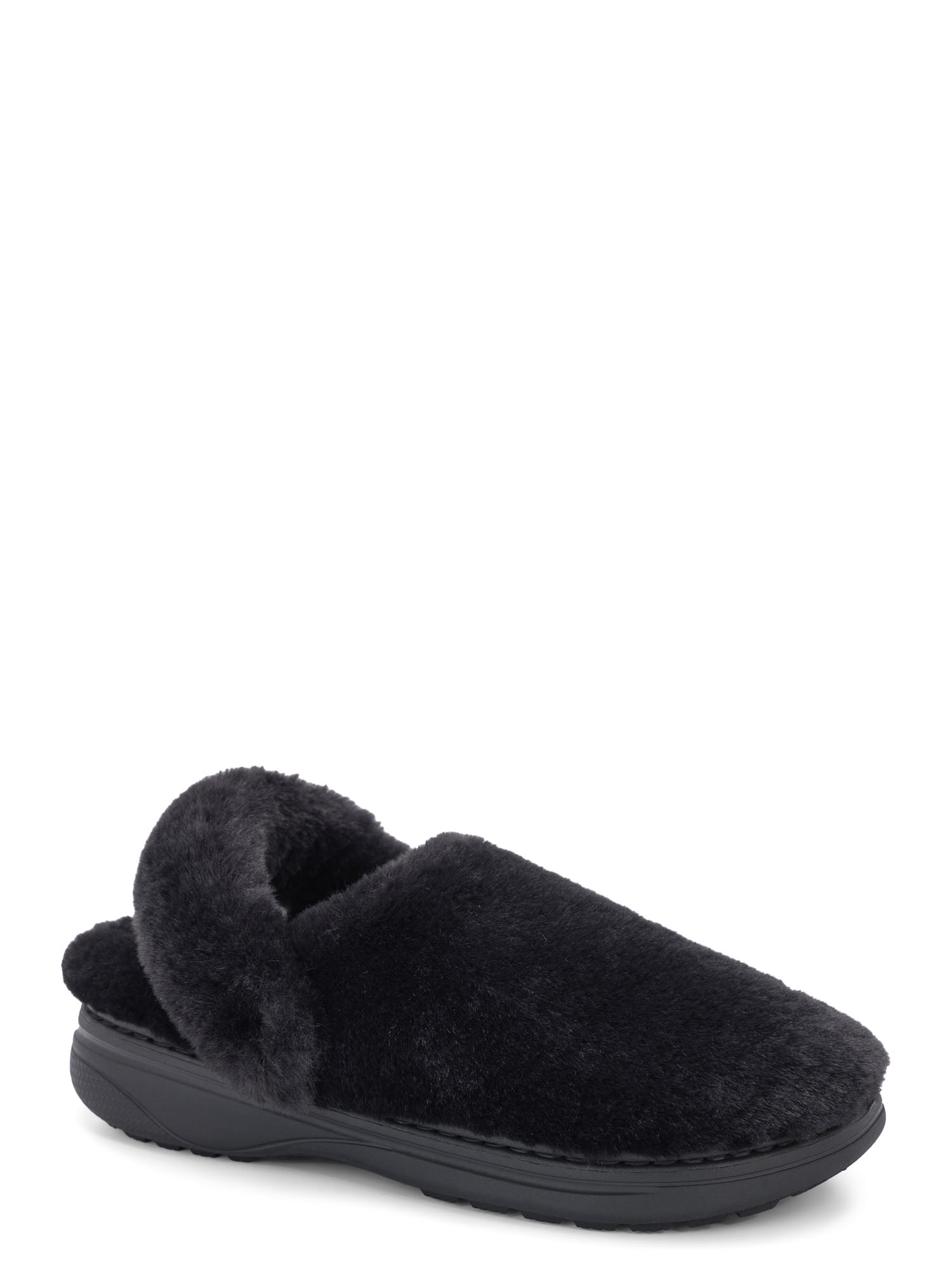 Rugged Shark Women's Faux Fur Clogs