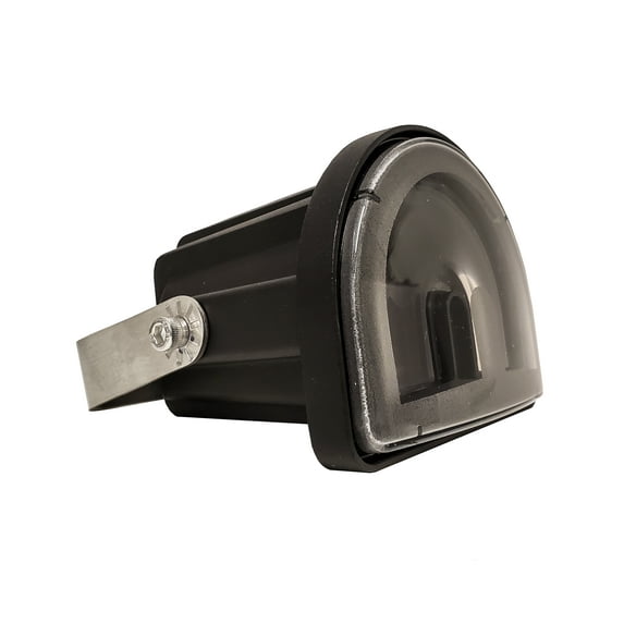 (W) Red Arc Beam Osram LED Warning Safety light Warehouse Marker Clearance for Forklift, Scissor Lift, Truck Conveyor, Industrial Equipment 12V - 80V