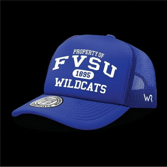 W Republic 1027-642-RYL Fort Valley State University Wildcats Property of College Caps, Royal