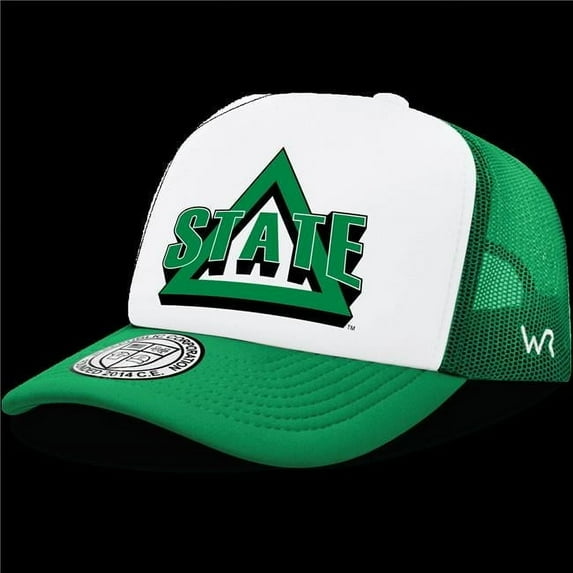 W Republic 1030-289-KEL Delta State University Statesman Jumbo College Caps, Kelly