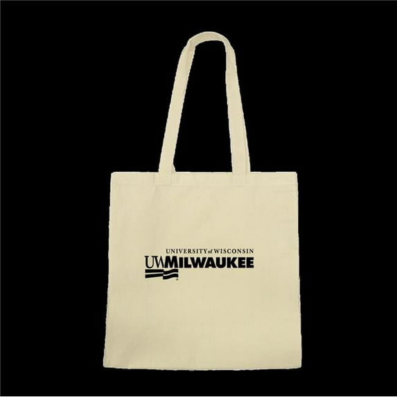 W Republic 1101-199-NAT University of Wisconsin-Milwaukee Panthers Institutional Tote Bag, Natural - One Size