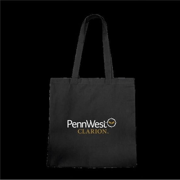 W Republic 1101-280-BLK Pennsylvania Western University Golden Eagles Institutional Tote Bag, Black - One Size