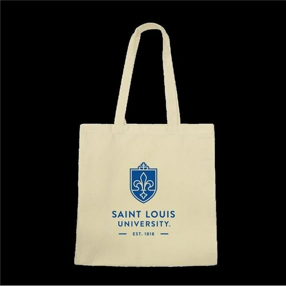 W Republic 1101-428-NAT Saint Louis University Billikens Institutional Tote Bag, Natural - One Size