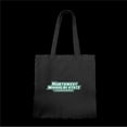 thumbnail image 1 of W Republic 1101-440-BLK Northwest Missouri State University Bearcats Institutional Tote Bag, Black - One Size, 1 of 1