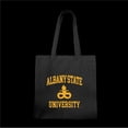 thumbnail image 1 of W Republic 1102-260-BLK Albany State Rams Institutional Seal Tote Bags, Black - One Size, 1 of 1