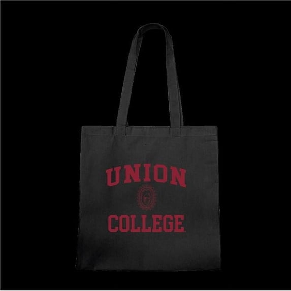 W Republic 1102-461-BLK Union College Bulldogs Institutional Seal Tote Bags, Black - One Size