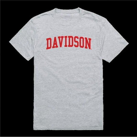 W Republic 500-288-HG2-04 Davidson Wildcats Game Day T-Shirt, Heather Grey - Extra Large