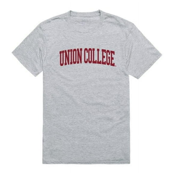 W Republic 500-461-HGY-04 NCAA Union College Bulldogs Game Day T-Shirt, Heather Gray - Extra Large