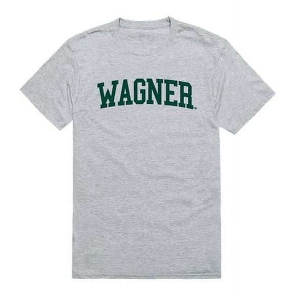 W Republic 500-462-HGY-04 NCAA Wagner College Seahawks Game Day T-Shirt, Heather Gray - Extra Large