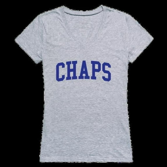 W Republic 501-465-HGY-03 Lubbock Christian University Chaparral Game Day Womens T-Shirt, Heather Grey - Large