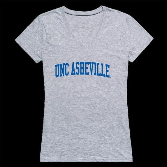 W Republic 501-471-HG2-02 University of North Carolina at Asheville Bulldogs Game Day Women T-Shirt, Heather Grey - Medium