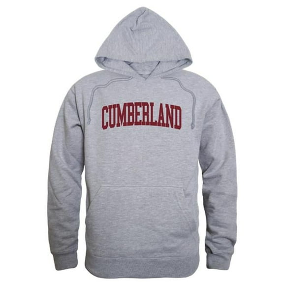 W Republic 503-287-HGY-03 Cumberland University GameDay Hoodie, Heather Grey - Large