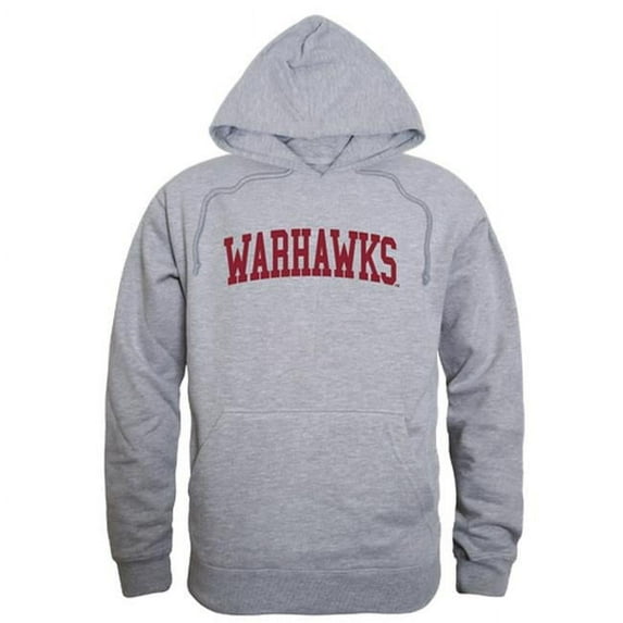 W Republic 503-331-HGY-05 University of Louisiana Monroe Game Day Hoodie, Heather Grey - 2XL