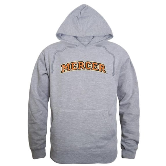 W Republic 503-340-HGY-02 Mercer University Game Day Hoodie, Heather Grey - Medium