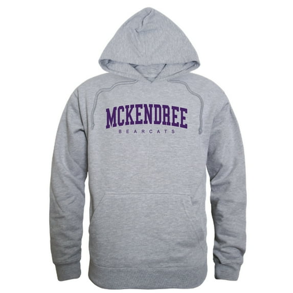 W Republic 503-721-HGY-04 NCAA McKendree Bearcats Game Day Hoodie, Heather Grey - Extra Large