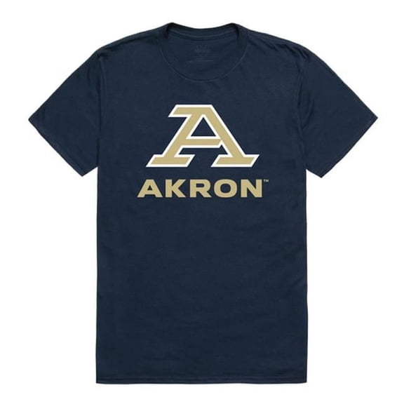 W Republic 506-100-NV2-05 University of Akron Zips the Freshmen T-Shirt, Navy - 2XL