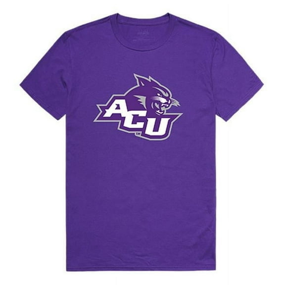 W Republic 506-257-PUR-04 Abilene Christian University Men The Freshman T-Shirt, Purple - Extra Large