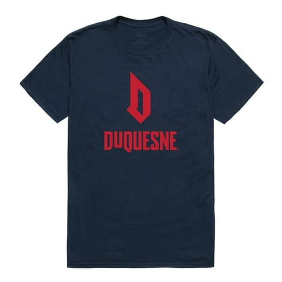 W Republic 506-293-NV2-04 Duquesne University Men The Freshman T-Shirt, Navy - Extra Large