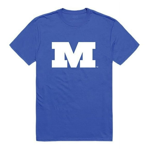 W Republic 506-342-RYL-01 Millikin University Men The Freshman T-Shirt, Royal - Small