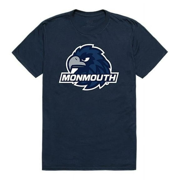 W Republic 506-345-NVY-03 Monmouth University Men The Freshman T-Shirt, Navy - Large