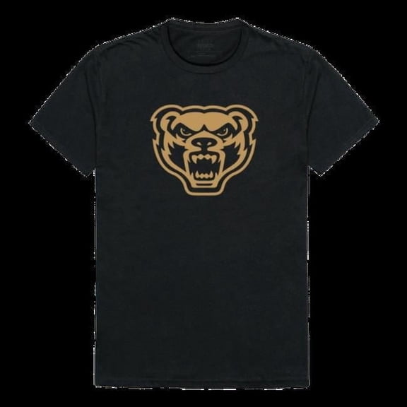 W Republic 506-359-BK2-02 Oakland University Golden Grizzlies the Freshmen T-Shirt, Black - Medium