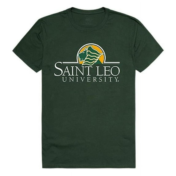 W Republic 506-374-FOR-01 Saint Leo University Men The Freshman T-Shirt, Forest White - Small