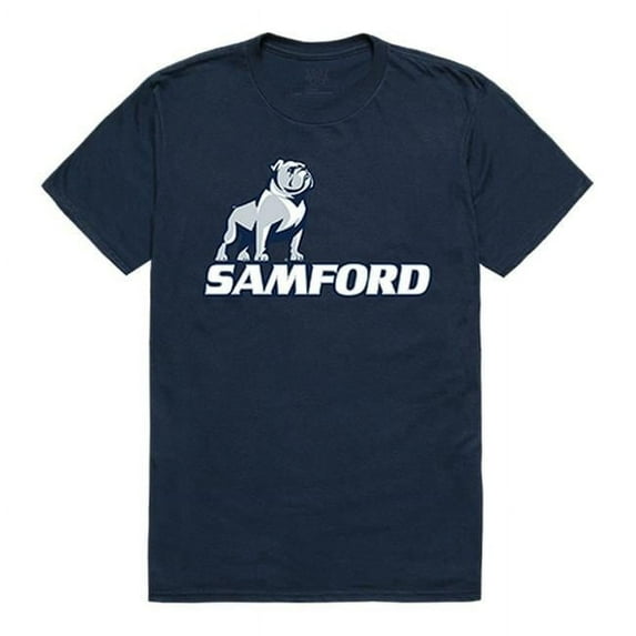 W Republic 506-375-NVY-05 Samford University Men The Freshman T-Shirt, Navy - 2XL
