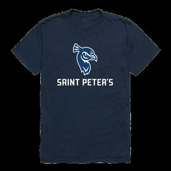 W Republic 506-473-NVY-01 Saint Peters University Peacocks the Freshmen T-Shirt, Navy - Small