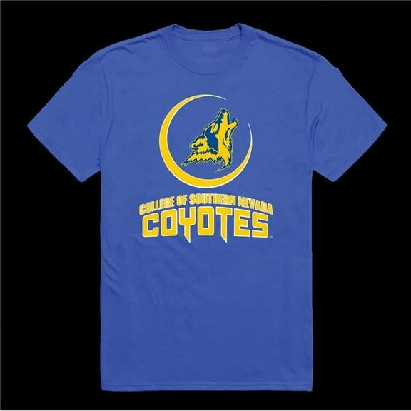 W Republic 506-672-RYL-04 College of Southern Nevada Coyotes the Freshmen T-Shirt, Royal - Extra Large