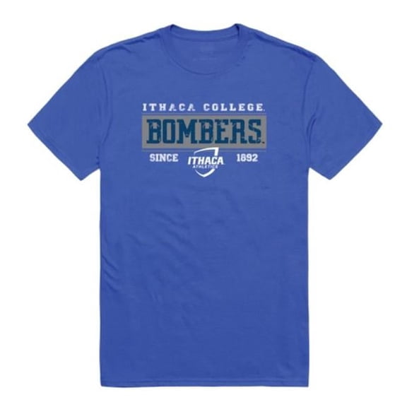 W Republic 507-316-B02-01 Ithaca College Established T-Shirt, Royal - Small