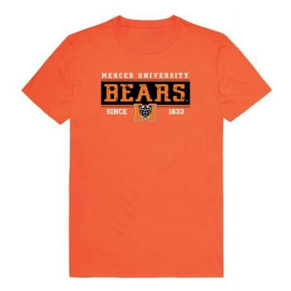 W Republic 507-340-337-05 Mercer University Established T-Shirt, Orange & White - 2XL