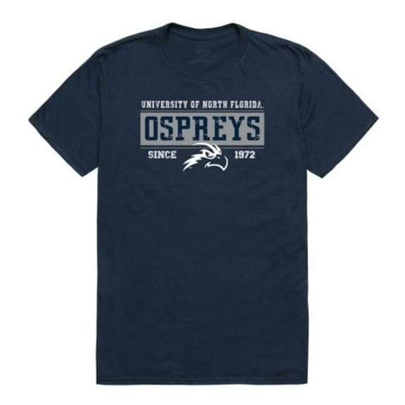 W Republic 507-354-BGT-03 University of North Florida Established T-Shirt, Navy - Large
